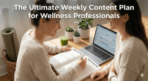 The Ultimate Weekly Content Plan for Wellness Professionals