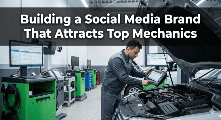 Building a Social Media Brand That Attracts Top Mechanics