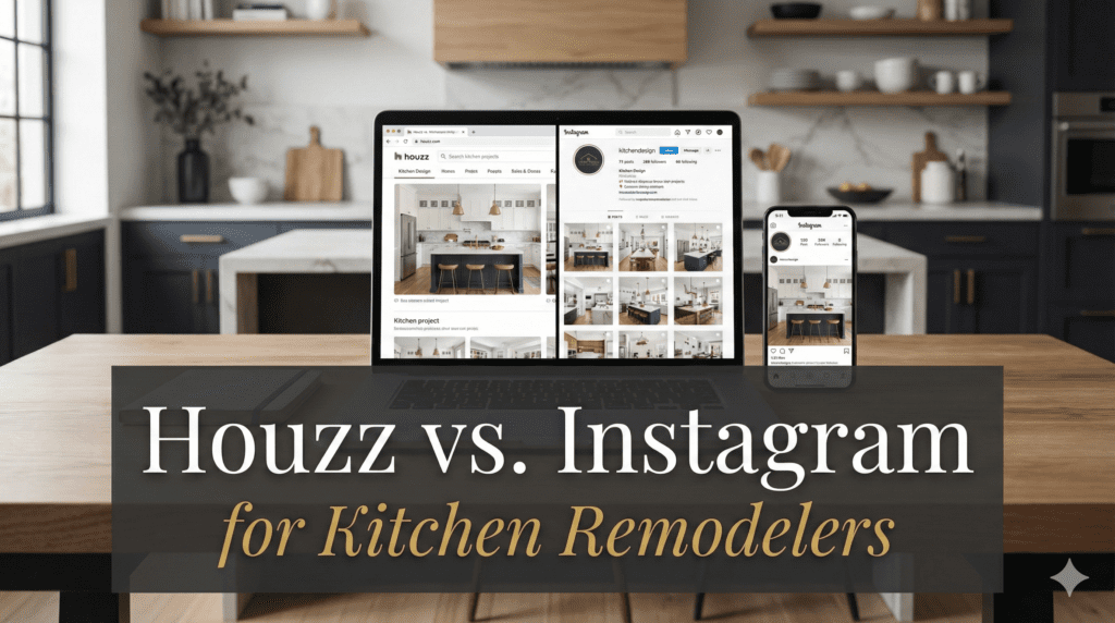 Houzz vs. Instagram for Kitchen Remodelers Where Should You Focus
