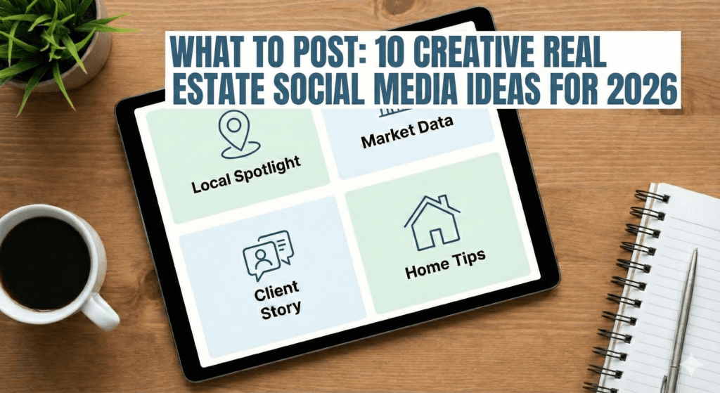 What to Post 10 Creative Real Estate Social Media Ideas for 2026 What to Post: 10 Creative Real Estate Social Media Ideas for 2026
