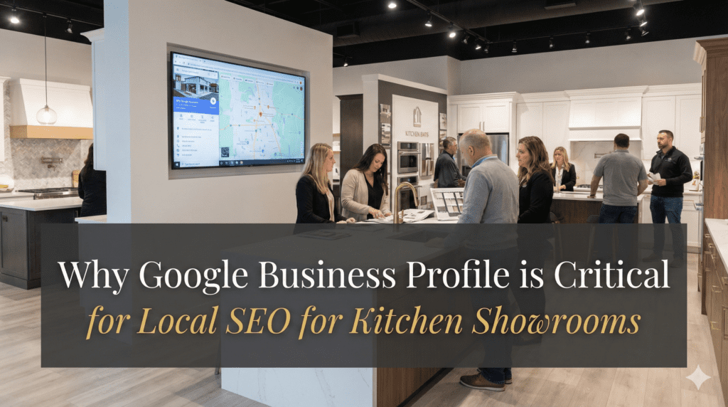 Why Google Business Profile is Critical for Local SEO for Kitchen Showrooms Why Google Business Profile is Critical for Local SEO for Kitchen Showrooms