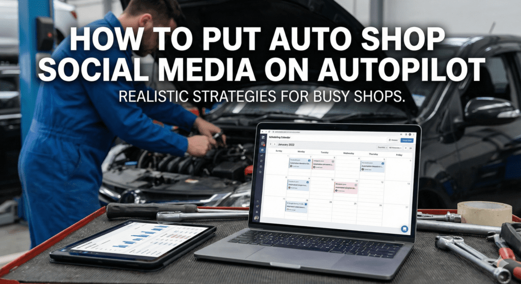 automotive How to Put Auto Shop Social Media on Autopilot