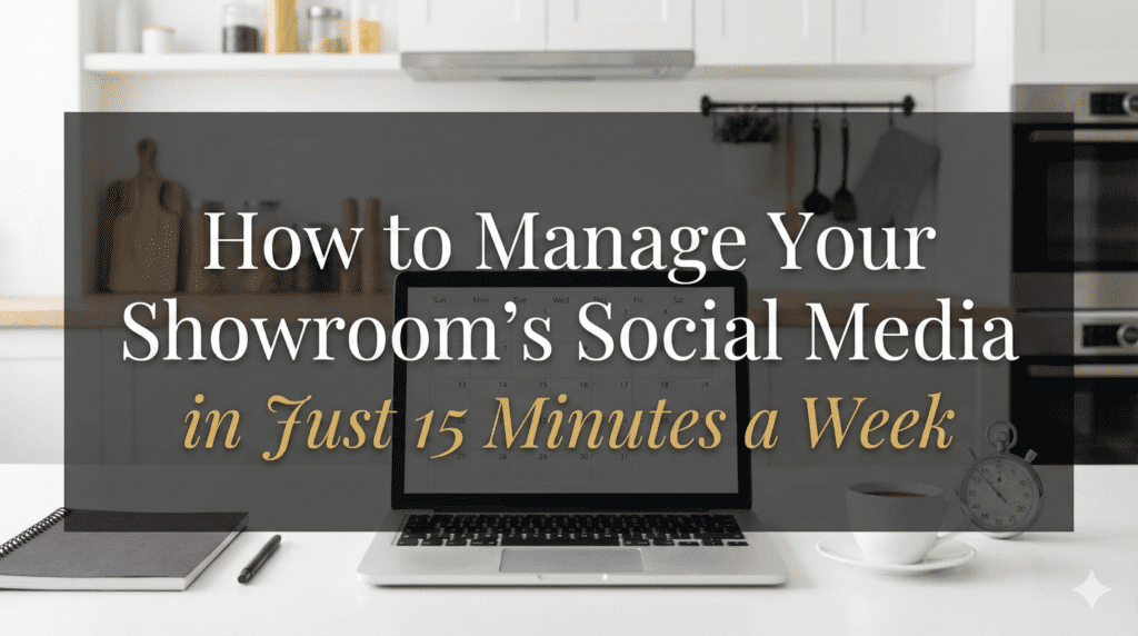 how to manage your showrooms social media how to manage your showrooms social media