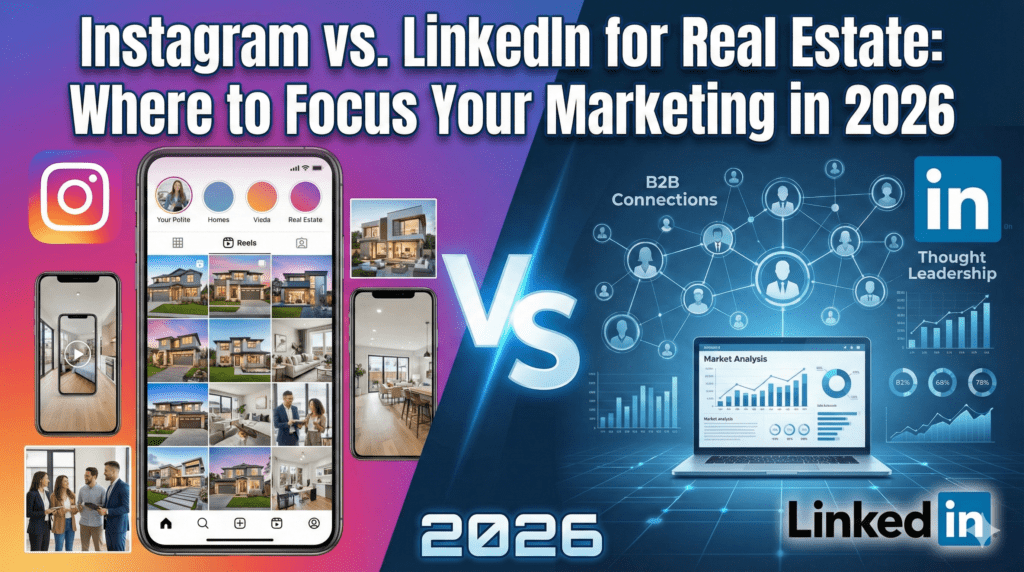 instagram vs linkedin instagram vs linkedin for real estate