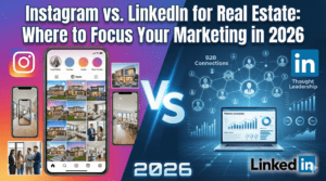 instagram vs linkedin for real estate