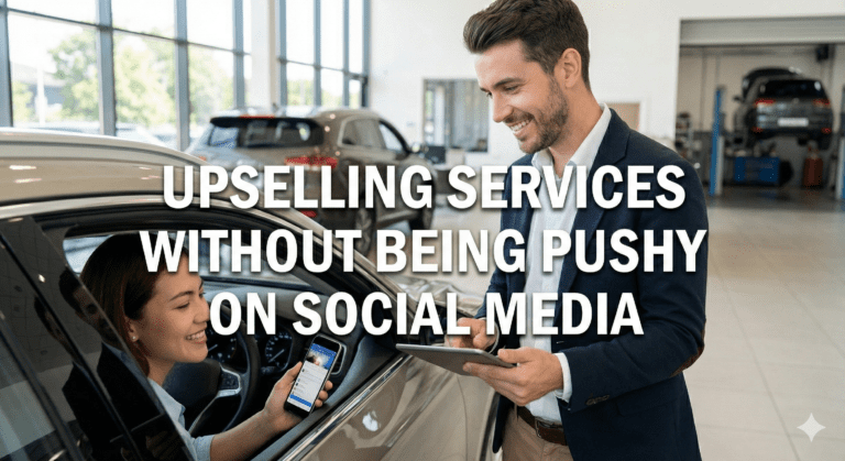 Upselling Services Without Being Pushy on Social Media